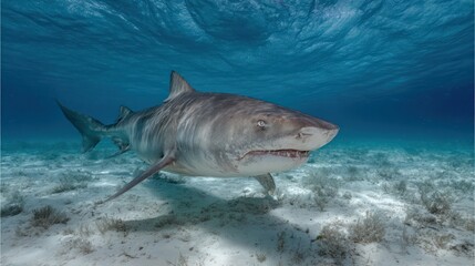 Tiger shark underwater