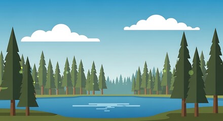 Lake Forest Landscape.