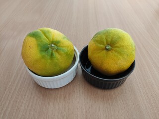Fresh mandarines