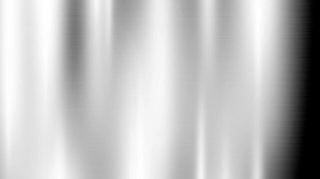 Brushed metal silver luxury light motion for background