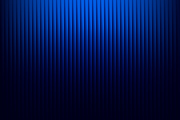 Abstract blue vertical lines background with gradient effect and subtle lighting