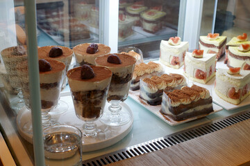 tiramisu cake dessert cafe korea fig