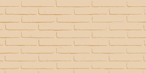 Obraz premium Old brown brick wall texture provides a solid, weathered architectural surface for construction backgrounds. decor, bricks, brickwork, backgrounds, brick wall, textured, yellow