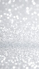 Abstract silvery glitter background