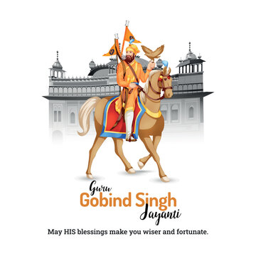 Guru Gobind Singh Jayanti
May HIS blessings make you wiser and fortunate.