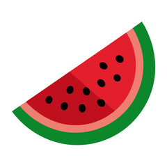 Slice of watermelon