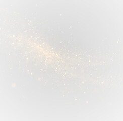 Golden glowing sparkle PNG with shimmering particles and elegant glitter background ideal for Christmas celebration festive design or winter holiday card