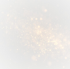 Bright golden glitter flare PNG with glowing sparkles and magic stardust effect perfect for holiday cards elegant winter decorations and festive events