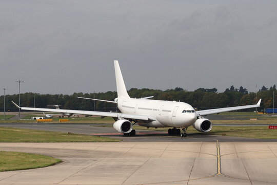 G-VYGK, AirTanker, Airbus A330-200, departing London Stansted Airport, Essex, UK on 20th September 2025