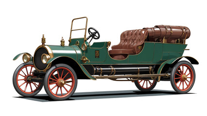 Gordon Bennett's pipe car in 1904