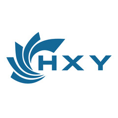 HXY letter design. HXY letter technology logo design. HXY Monogram logo design for an entrepreneur and business.