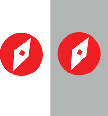 Red arrow sign design for your website