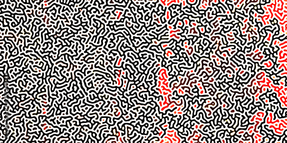 Poster gradient noise line abstract spread geometric background. monochrome turing reaction background. abs