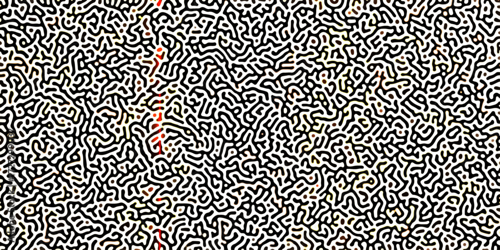Poster gradient noise line abstract spread geometric background. monochrome turing reaction background. abs