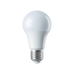 Bright LED Light Bulb with White Diffuser for Energy-Efficient Illumination in Modern Home and Office Settings