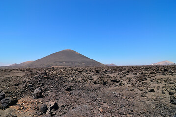 Lanzarote scenery. Canary island. Spain