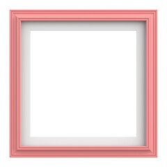 Fototapeta premium Picture frame. 3D frame. 3D illustration.