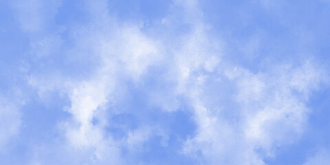 Abstract light blue watercolor cloudiness, mist, or smog background. light blue sky with white background and blurred pattern. Vivid textured aquarelle painted art design background.	
