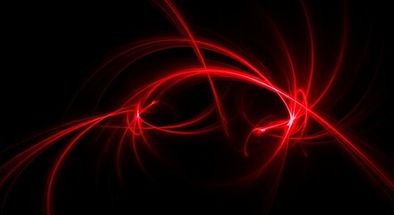 Dynamic crimson energy streams swirl and pulse, creating a vibrant, abstract visual for impactful digital design projects.