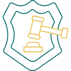 Law Badge Icon