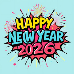 "Happy New Year 2026 &ndash; A Sparkling New Beginning"