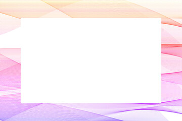 Gradient Abstract Lines Frame Background