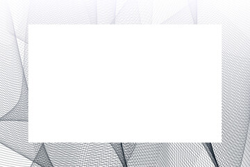 Gradient Abstract Lines Frame Background