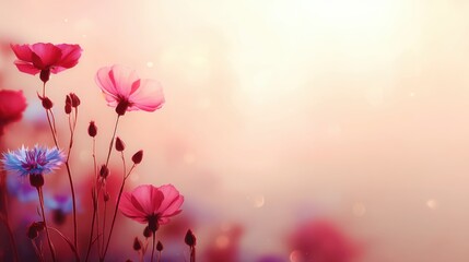 Obraz premium Delicate flower blooming nature scene floral photography soft focus serenity of spring