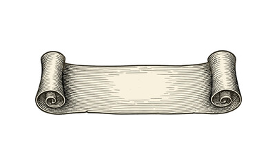 Vintage calligraphy scroll design for classic invitations and elegant print projects