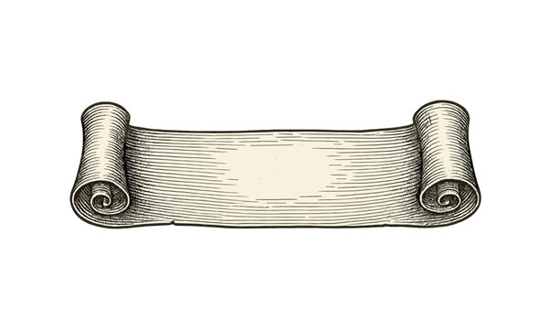 Vintage calligraphy scroll design for classic invitations and elegant print projects