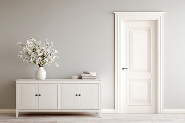 Fototapeta premium A simple, elegant interior