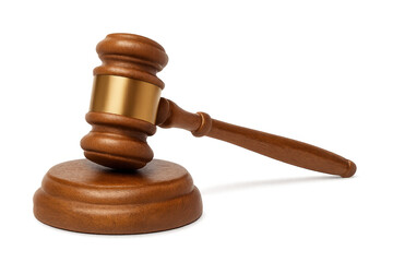 Gavel representing justice, law, and auction authority