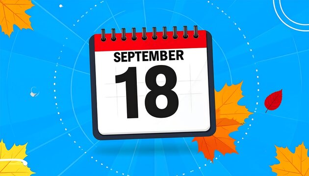 Calendar for September 18th