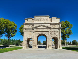 Arc de Triomphe, Orange, Vaucluse, France, Europe