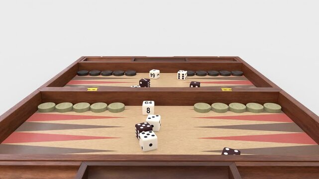 backgammon with dice
