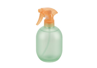 Isolated plant watering spray bottle, fine mist application, gardening tool, dispensing liquid