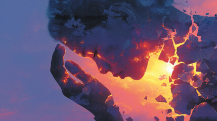 Stress impacts the immune system, leading to frequent sickness and emotional turmoil