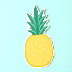 Pineapple shaped note paper