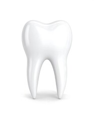 White tooth illustration