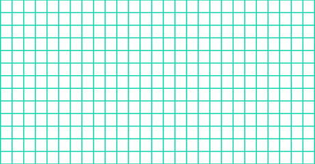 Green grid square pattern design for mathematical backgrounds, engineering sheets, posters, and digital overlays on transparent background
