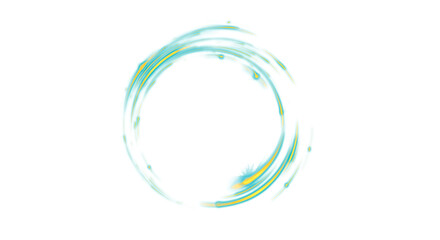 Blue fire Puff - Transparent PNG Cyan Energy Burst VFX