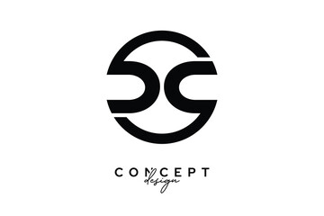 DC Creative Circle Monogram Logo Design – Modern Branding Concept
