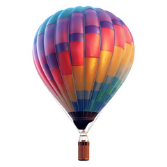Fototapeta premium colorful hot air balloon