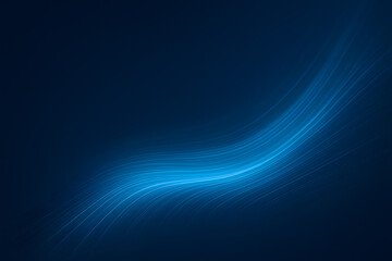 Futuristic Abstract Blue Glowing Data Flow Business Background