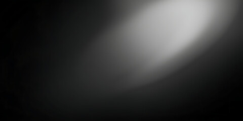Abstract black and white gradient background, smooth transition from deep black to soft white glow, minimalistic texture, blurry and atmospheric lighting effect, moody and modern style.