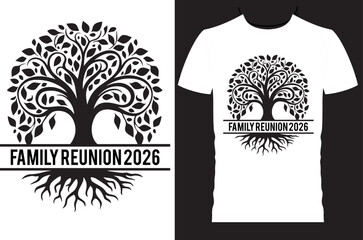 Family Reunion t shirt design