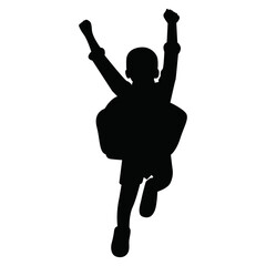 World Children's Day Silhouette