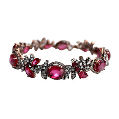 Ruby Bracelet Elegant Jewelry For Women