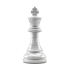 Marble chess king piece