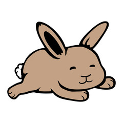 Napping Bunny Rabbit Pet Tired Animal Sleeping Sleepy